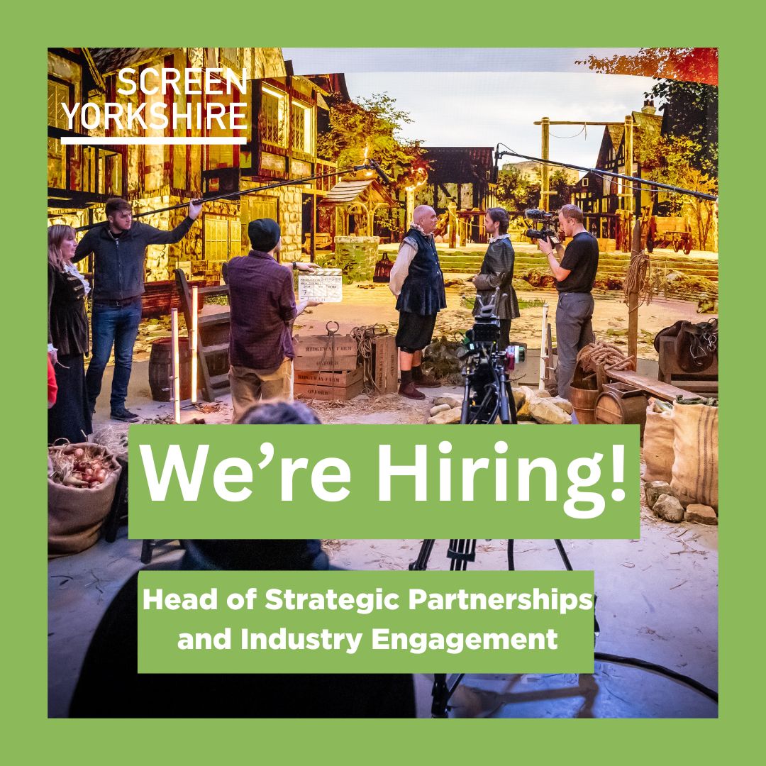 Screen Yorkshire is Hiring